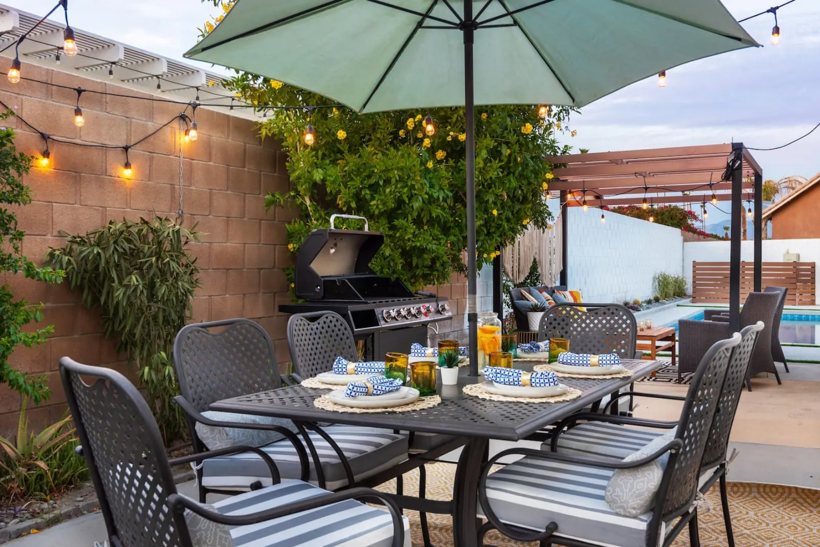 Pool & Backyard — Indio Coachella vacation rental