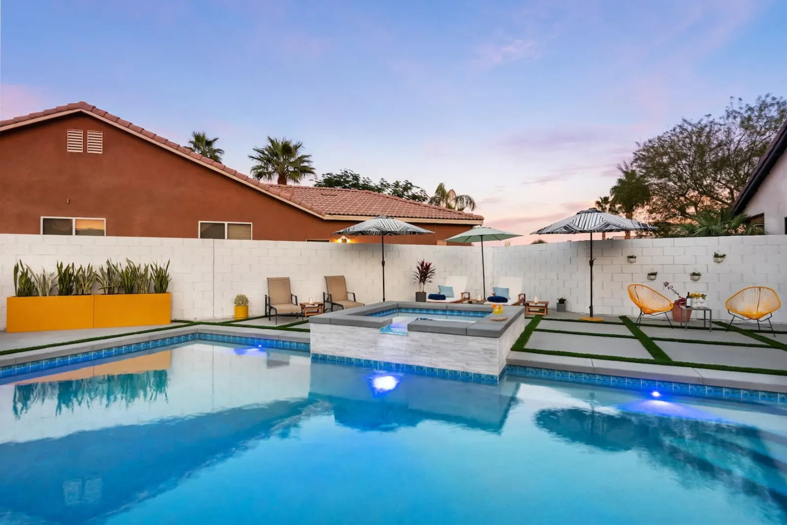 Pool & Backyard — Indio Coachella vacation rental