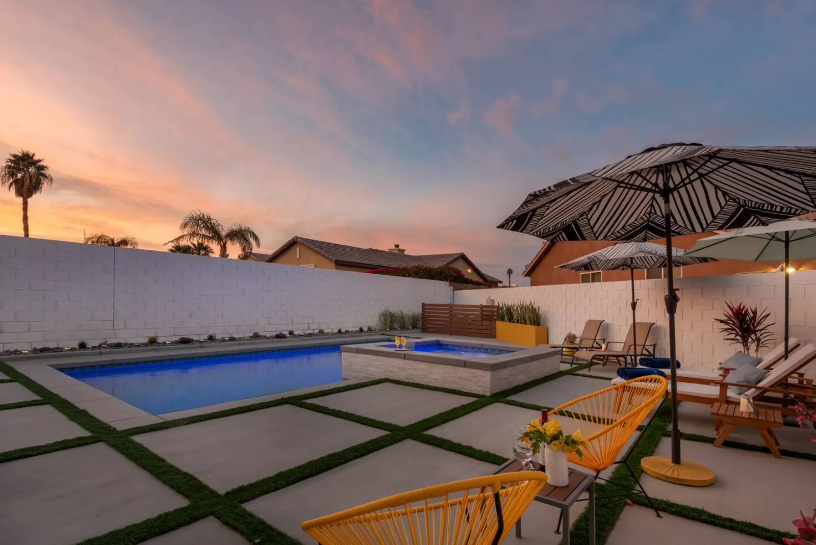 Pool & Backyard — Indio Coachella vacation rental